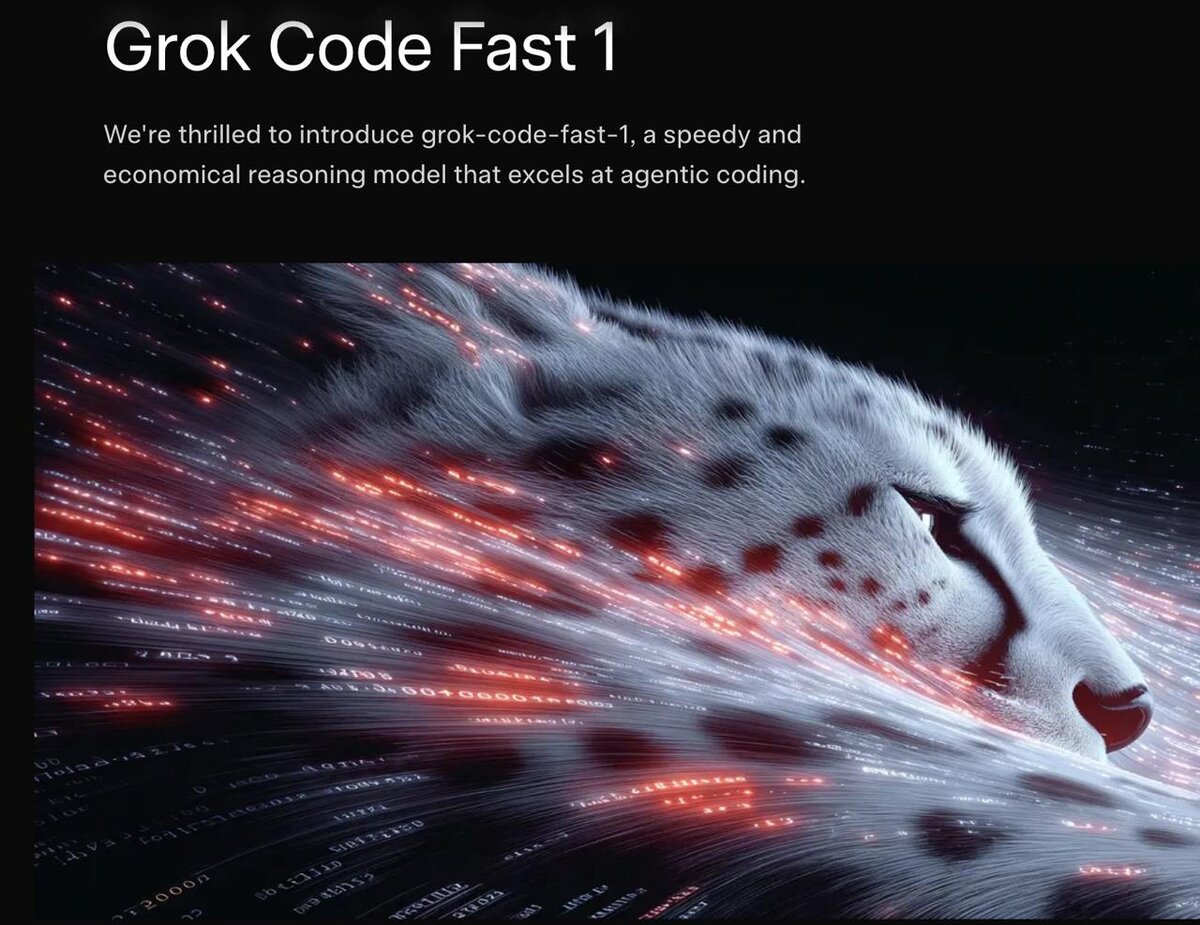 Grok Code Fast 1 Hadir di 5 IDE