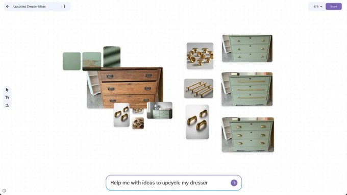 Google Mixboard Tantang Pinterest dengan AI Mood Board