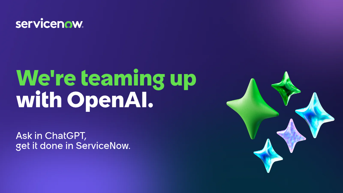 ServiceNow Perluas Kemitraan OpenAI; Plugin ChatGPT Kini Jalankan Alur Kerja
