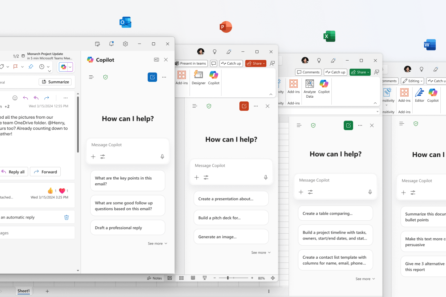 Microsoft Gratiskan Fitur Copilot Chat di Semua Office Apps