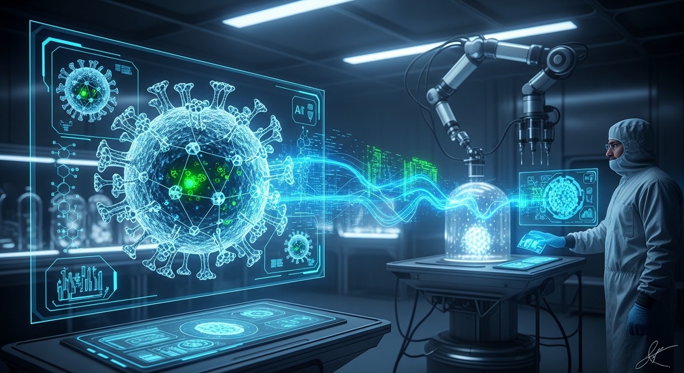 Ilmuwan Ciptakan Virus Pertama Desain AI