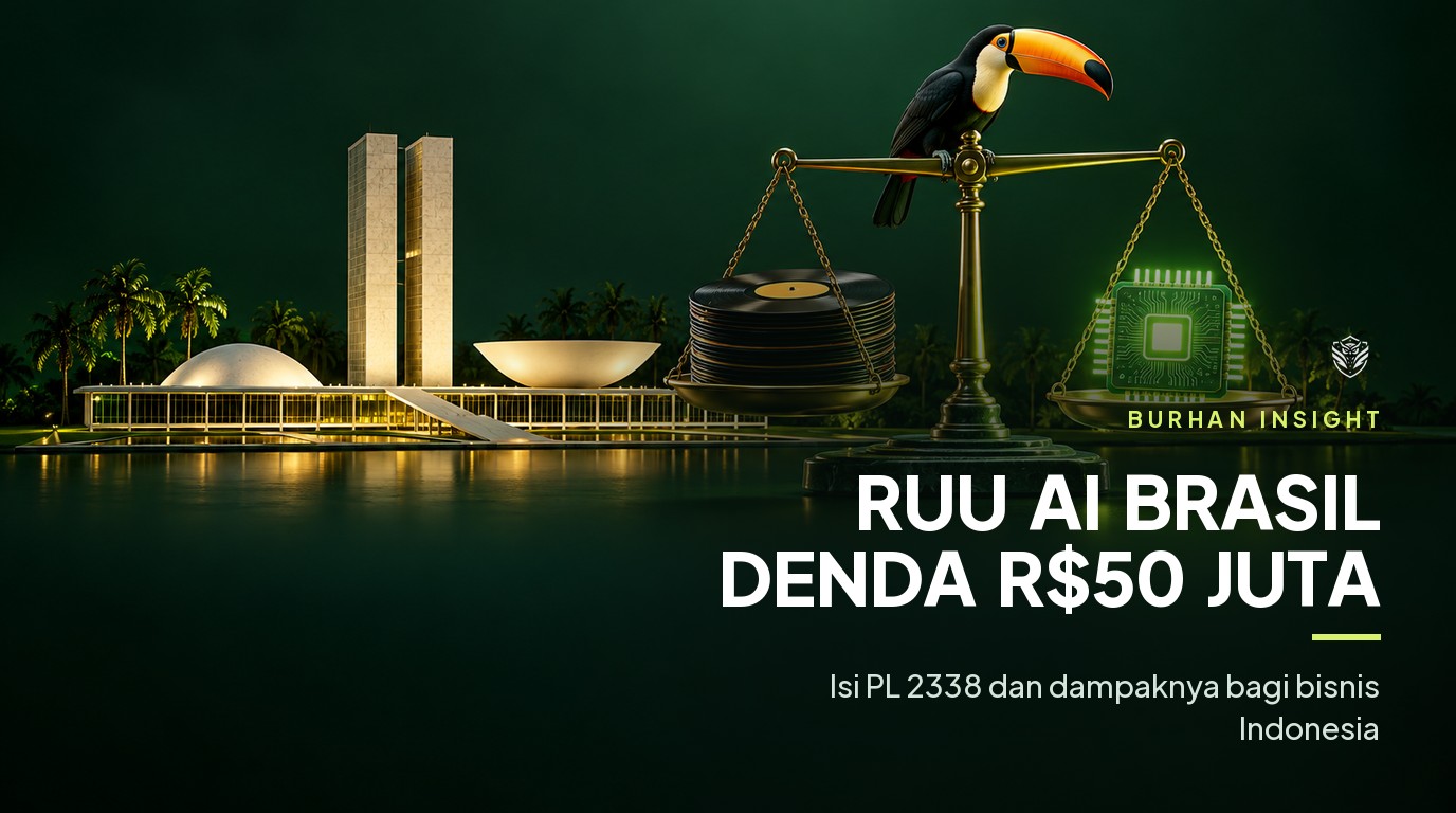 RUU AI Brasil: Isi PL 2338, Sanksi R$50 Juta, dan Dampaknya bagi Bisnis Indonesia