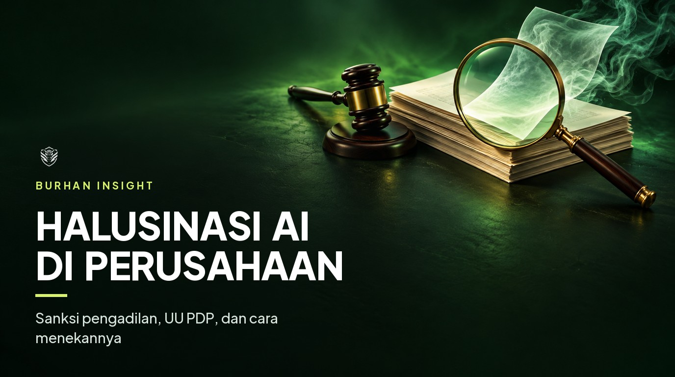 Halusinasi AI di Perusahaan: Sanksi Pengadilan, UU PDP, dan Cara Menekannya